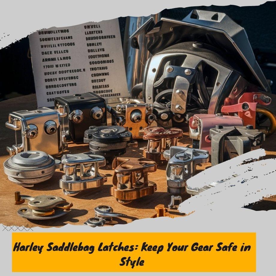 Harley Saddlebag Latches