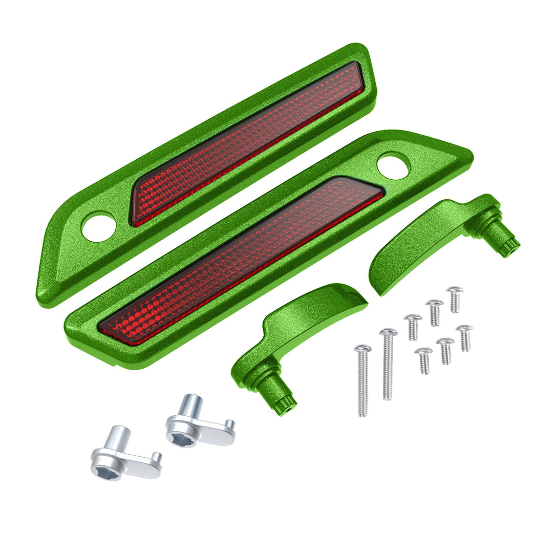 COLOR MATCHED SADDLEBAG LID LEVER & LATCH COVER SET KIT FOR 2014+ HARLEY TOURING