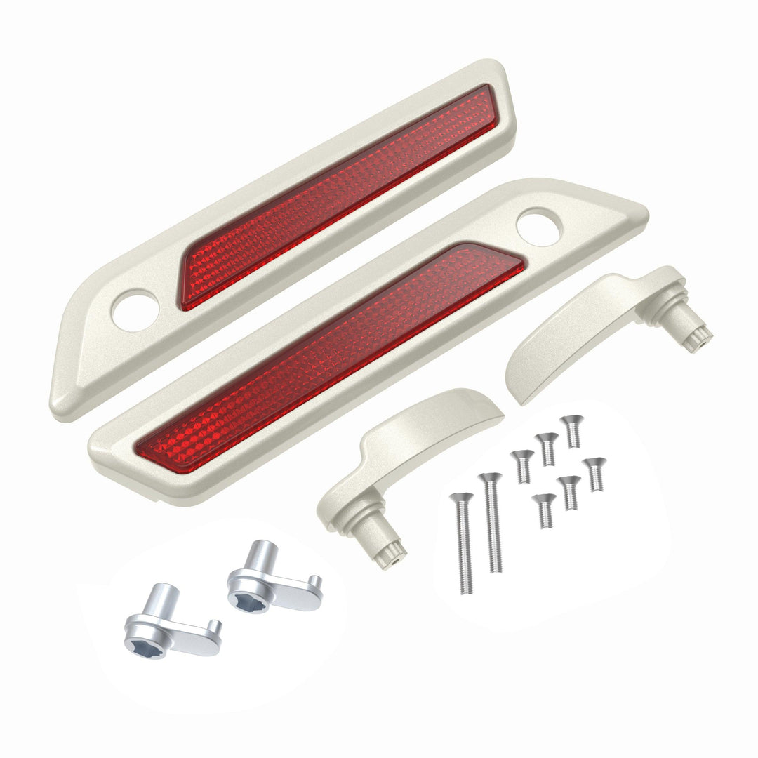 COLOR MATCHED SADDLEBAG LID LEVER & LATCH COVER SET KIT FOR 2014+ HARLEY TOURING