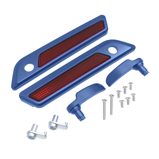 COLOR MATCHED SADDLEBAG LID LEVER & LATCH COVER SET KIT FOR 2014+ HARLEY TOURING