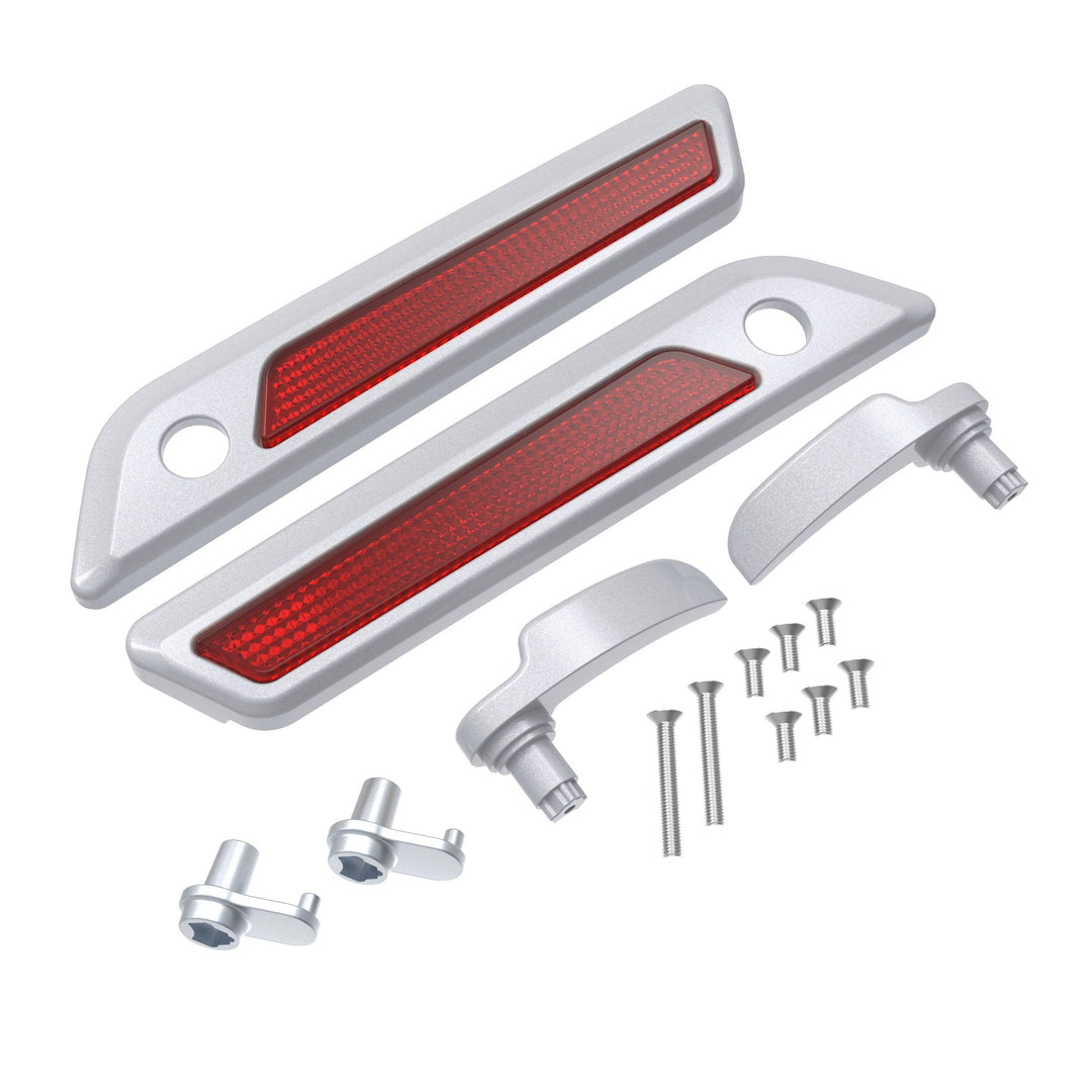 COLOR MATCHED SADDLEBAG LID LEVER & LATCH COVER SET KIT FOR 2014+ HARLEY TOURING