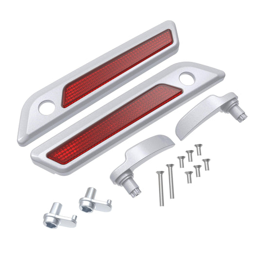 COLOR MATCHED SADDLEBAG LID LEVER & LATCH COVER SET KIT FOR 2014+ HARLEY TOURING
