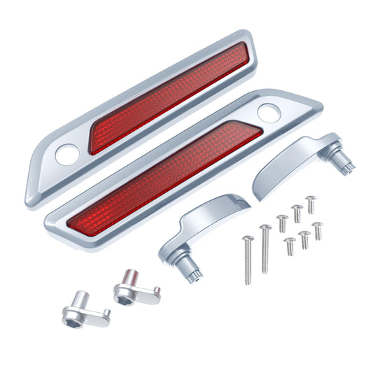 COLOR MATCHED SADDLEBAG LID LEVER & LATCH COVER SET KIT FOR 2014+ HARLEY TOURING