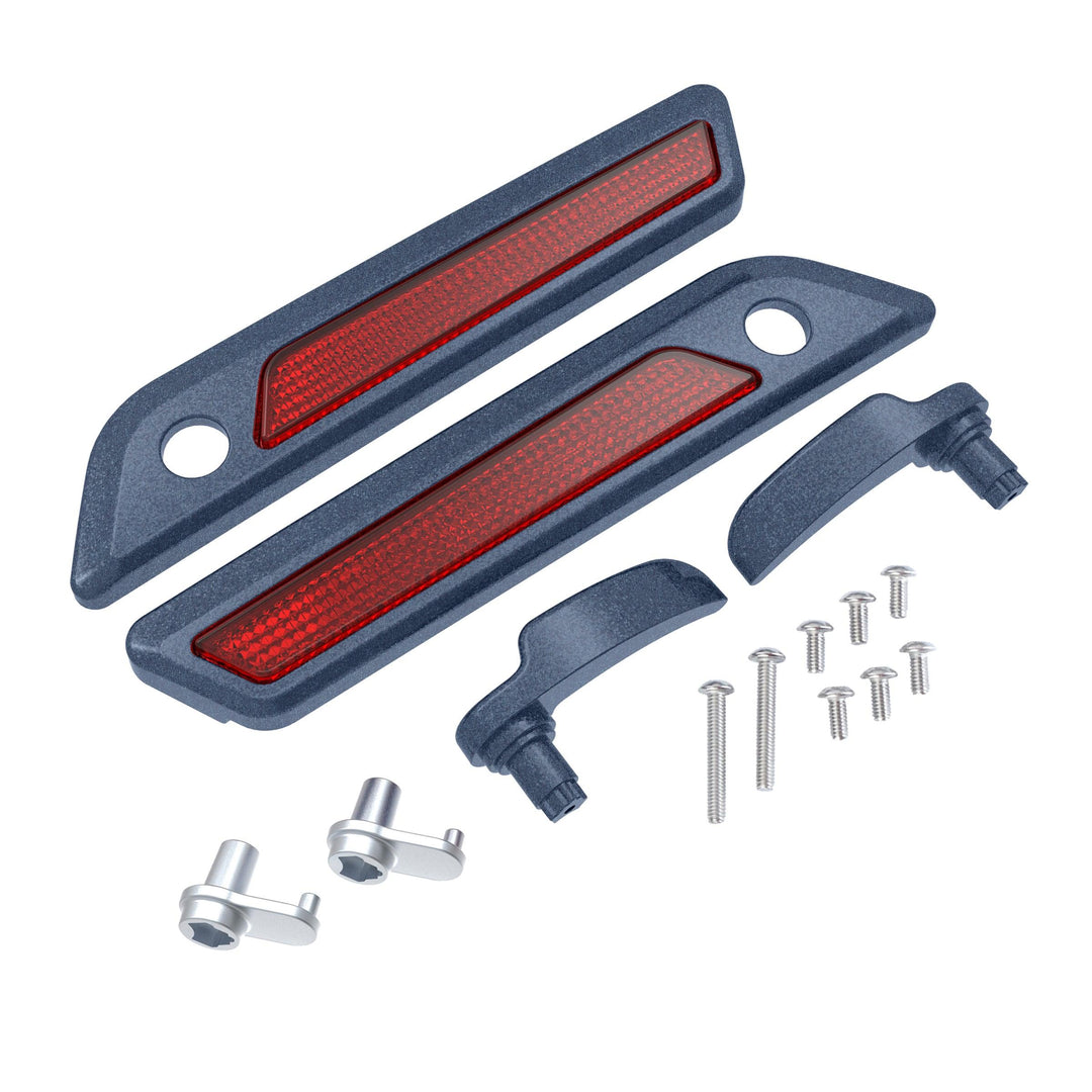 COLOR MATCHED SADDLEBAG LID LEVER & LATCH COVER SET KIT FOR 2014+ HARLEY TOURING