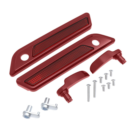 COLOR MATCHED SADDLEBAG LID LEVER & LATCH COVER SET KIT FOR 2014+ HARLEY TOURING