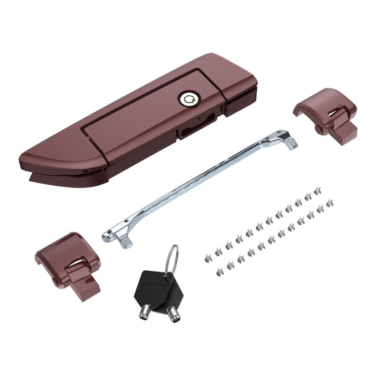Tour Trunk Pack Latches and Hinges: Color-Matched Kit for Mocardine, Razor, Chopped, and King Tour Trunk Packs
