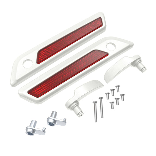 COLOR MATCHED SADDLEBAG LID LEVER & LATCH COVER SET KIT FOR 2014+ HARLEY TOURING