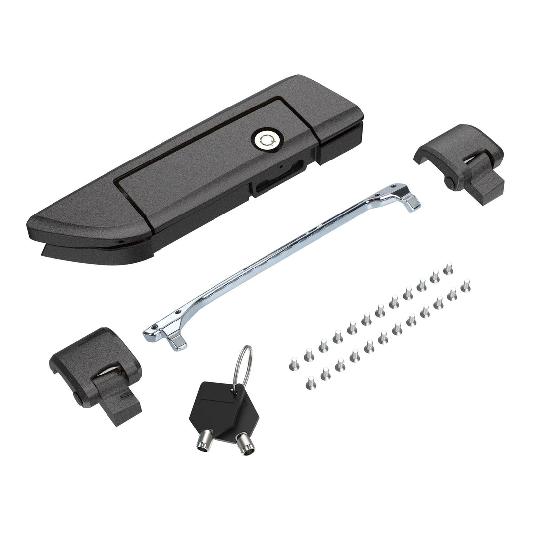 Tour Trunk Pack Latches and Hinges: Color-Matched Kit for Mocardine, Razor, Chopped, and King Tour Trunk Packs