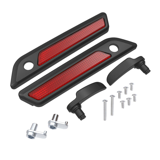 COLOR MATCHED SADDLEBAG LID LEVER & LATCH COVER SET KIT FOR 2014+ HARLEY TOURING