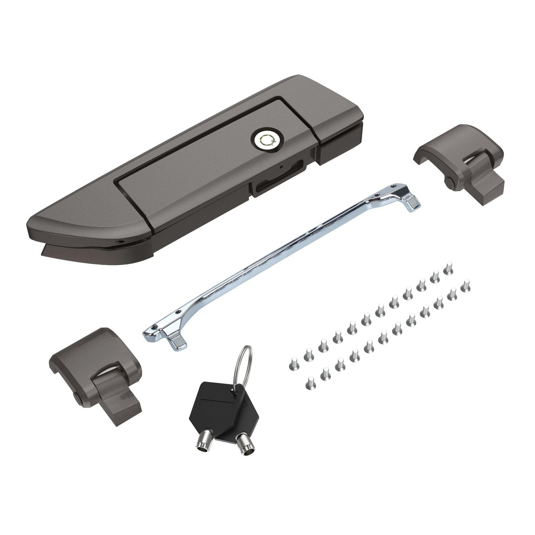 Tour Trunk Pack Latches and Hinges: Color-Matched Kit for Mocardine, Razor, Chopped, and King Tour Trunk Packs