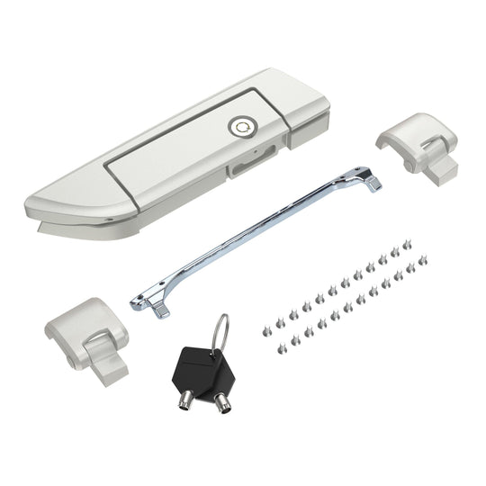 Tour Trunk Pack Latches and Hinges: Color-Matched Kit for Mocardine, Razor, Chopped, and King Tour Trunk Packs