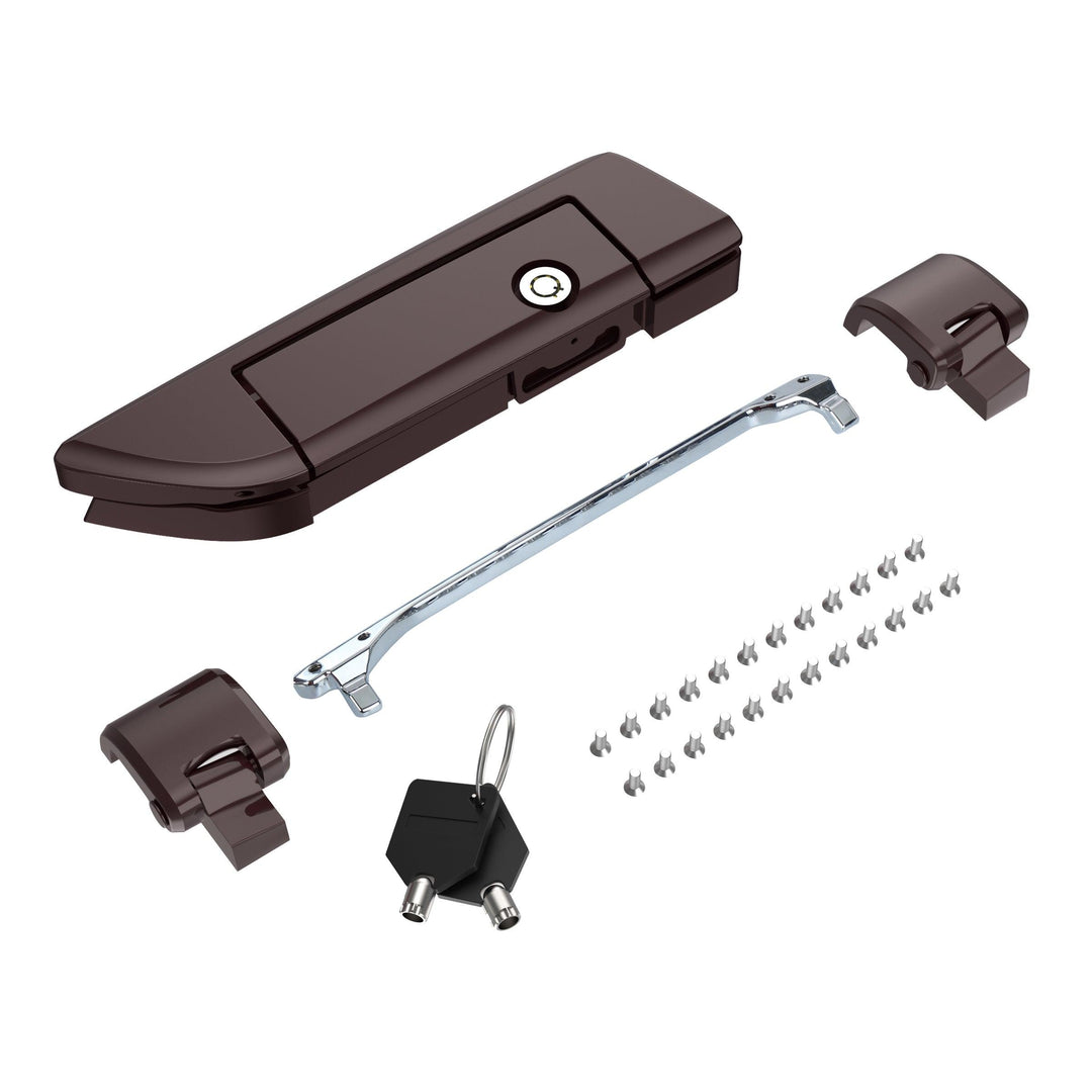 Tour Trunk Pack Latches and Hinges: Color-Matched Kit for Mocardine, Razor, Chopped, and King Tour Trunk Packs