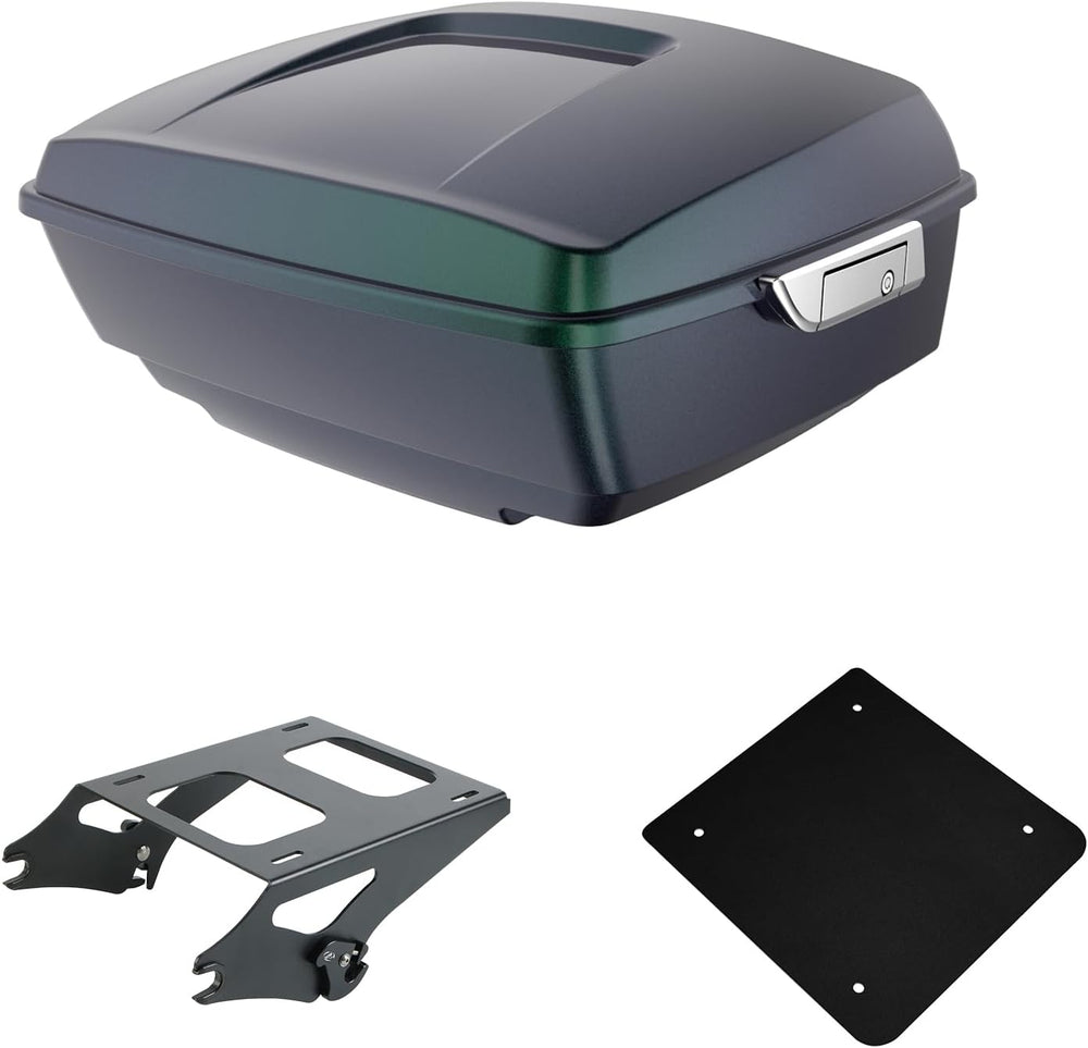 King Tour Trunk Pack, Tour Trunk Pack Latch, Metal Plate for Touring 2014-2023 Snake Venom