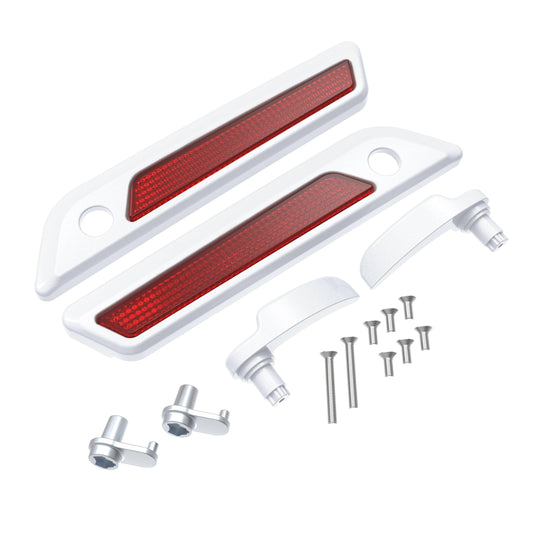 COLOR MATCHED SADDLEBAG LID LEVER & LATCH COVER SET KIT FOR 2014+ HARLEY TOURING