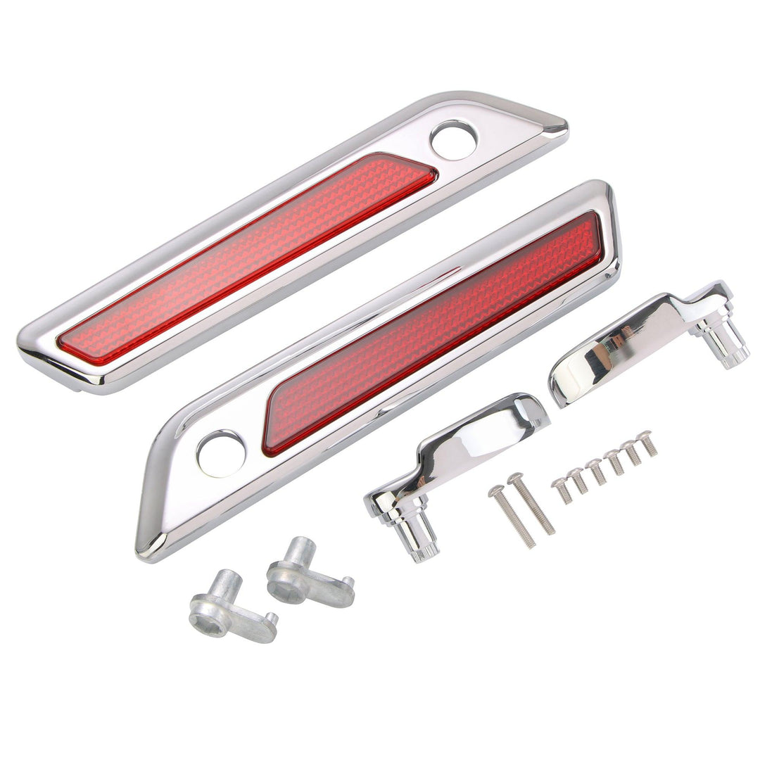 COLOR MATCHED SADDLEBAG LID LEVER & LATCH COVER SET KIT FOR 2014+ HARLEY TOURING