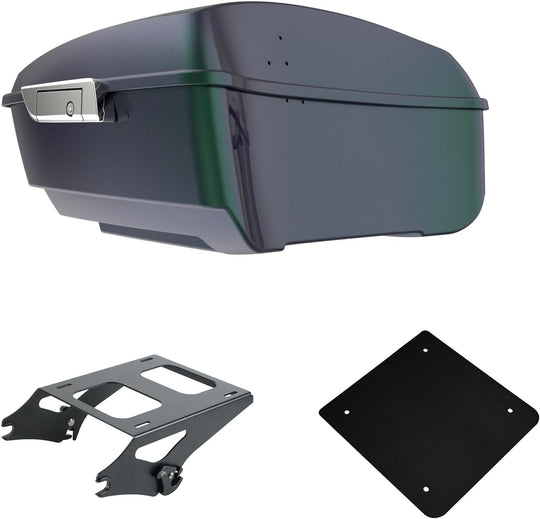 King Tour Trunk Pack, Tour Trunk Pack Latch, Metal Plate for Touring 2014-2023 Snake Venom