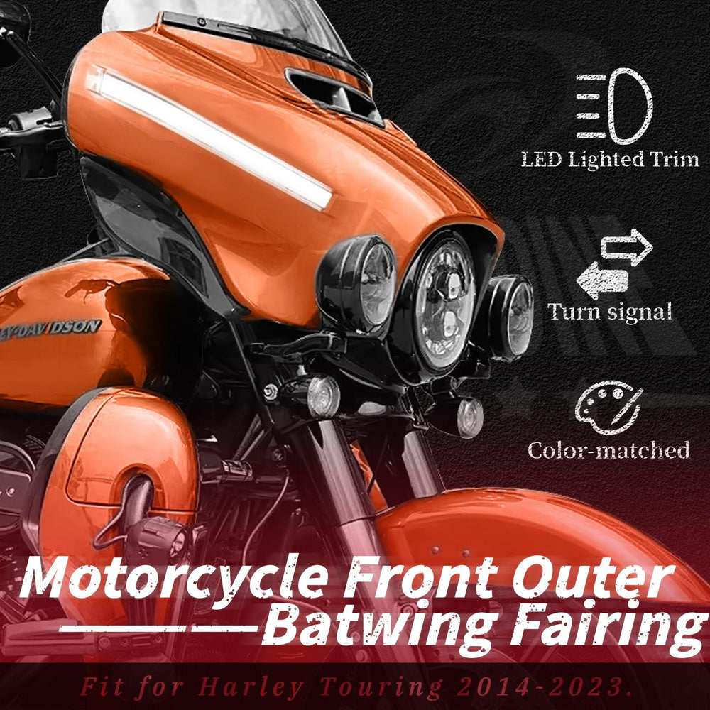 Batwing Outer Fairing for 2014+ Harley | Street Glide Batwing Fairing | Ultra Classic
