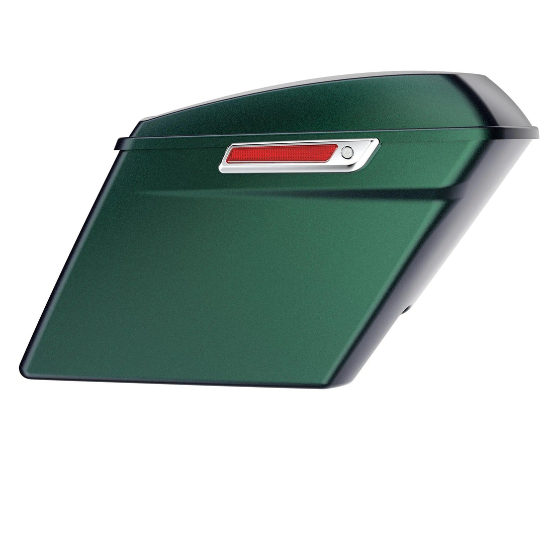 3.93'' STRETCHED SADDLEBAG BOTTOMS WITH LIDS FOR HARLEY DAVIDSON 2014+ TOURING - Mocardine