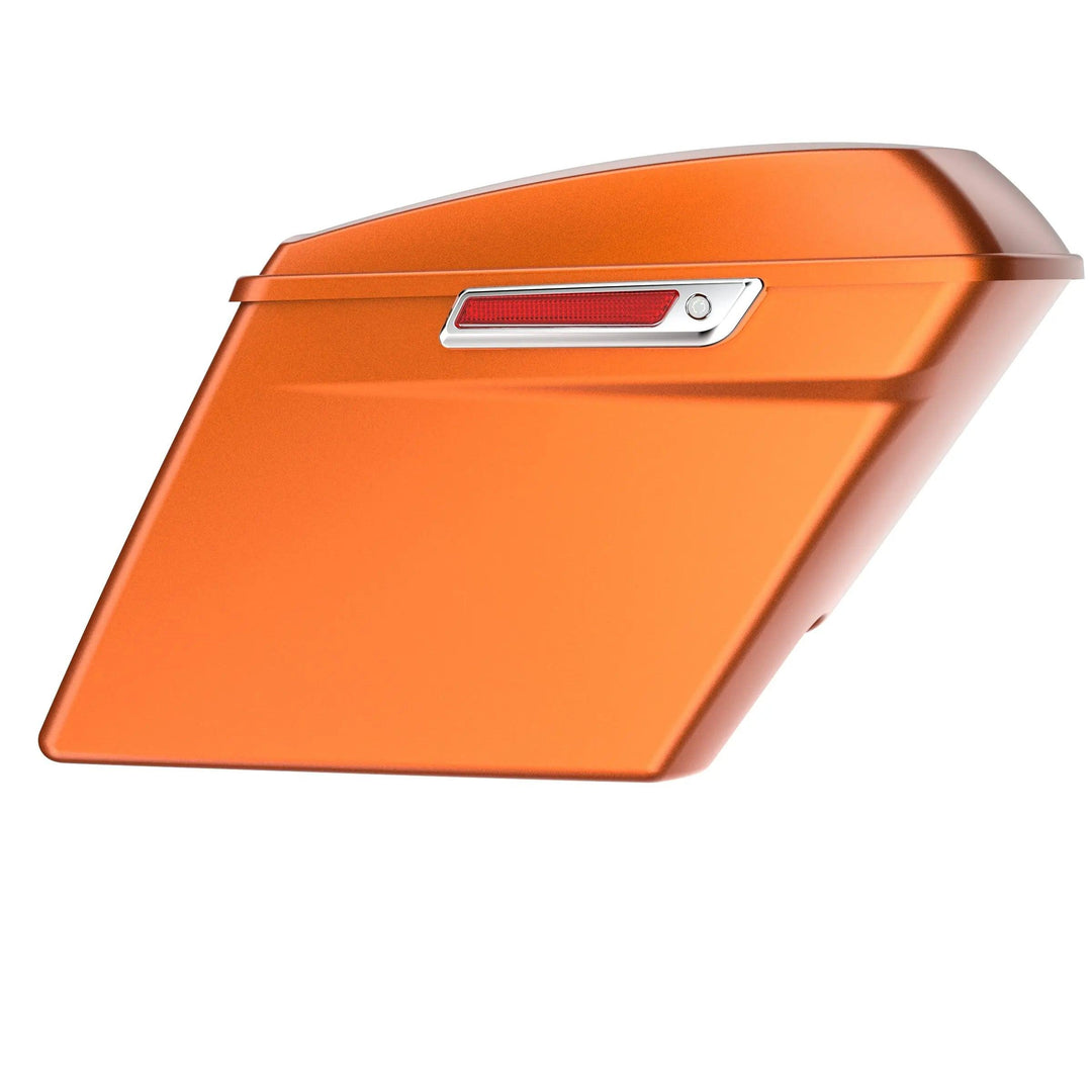 3.93'' STRETCHED SADDLEBAG BOTTOMS WITH LIDS FOR HARLEY DAVIDSON 2014+ TOURING - Mocardine