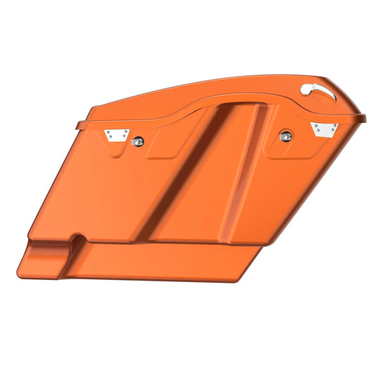 3.93'' STRETCHED SADDLEBAG BOTTOMS WITH LIDS FOR HARLEY DAVIDSON 2014+ TOURING - Mocardine