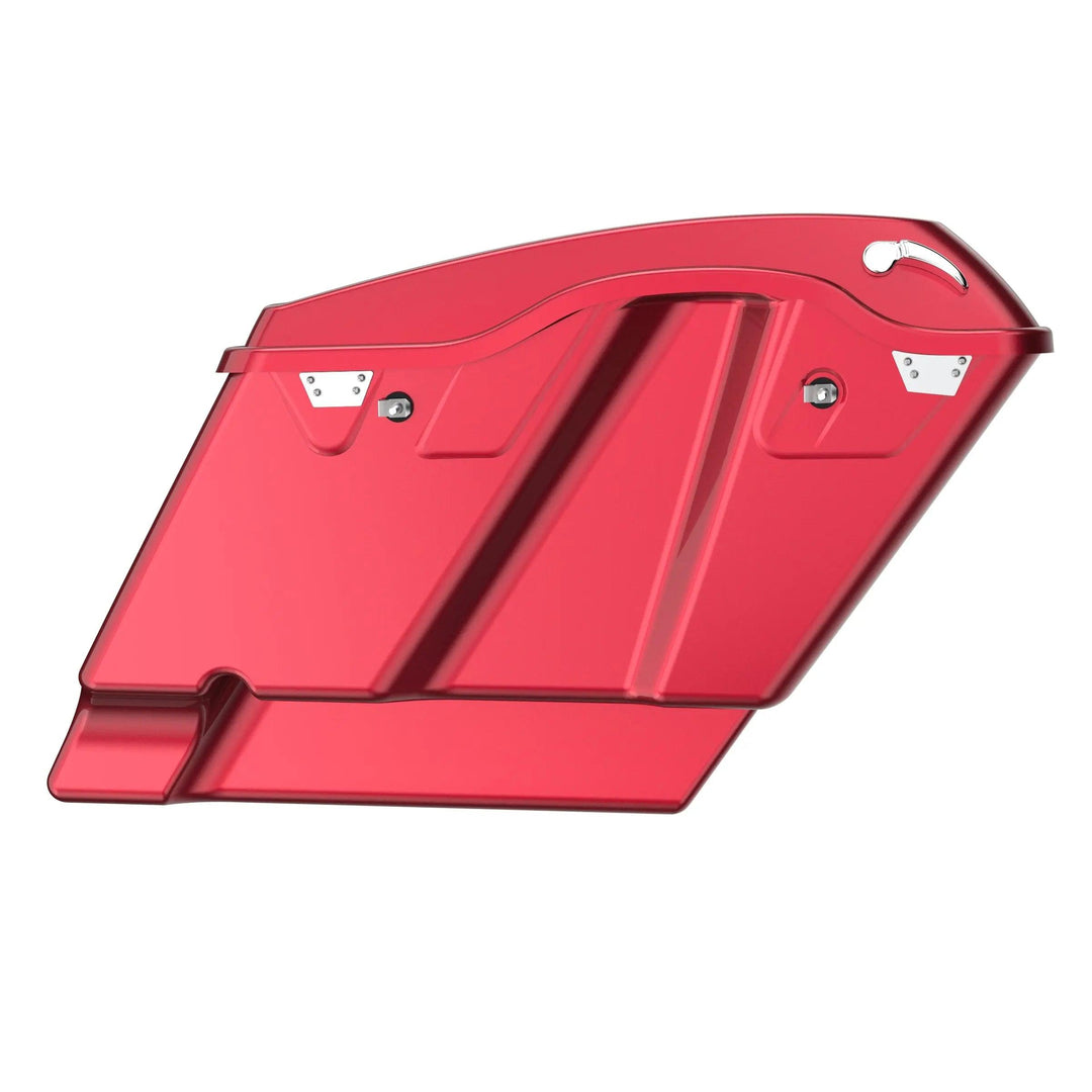 3.93'' STRETCHED SADDLEBAG BOTTOMS WITH LIDS FOR HARLEY DAVIDSON 2014+ TOURING - Mocardine