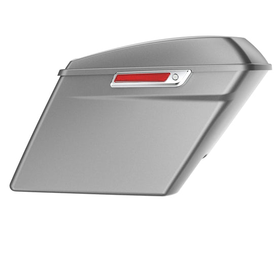 3.93'' STRETCHED SADDLEBAG BOTTOMS WITH LIDS FOR HARLEY DAVIDSON 2014+ TOURING - Mocardine