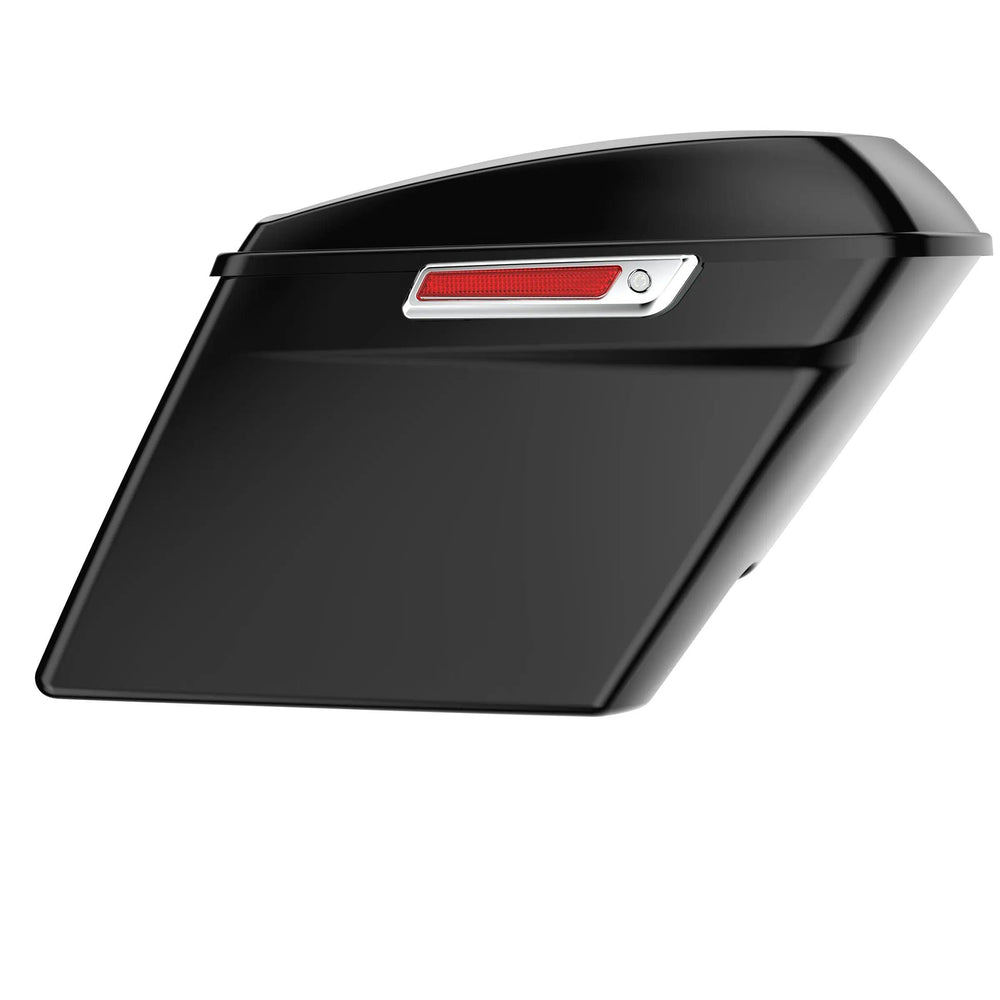 3.93'' STRETCHED SADDLEBAG BOTTOMS WITH LIDS FOR HARLEY DAVIDSON 2014+ TOURING - Mocardine