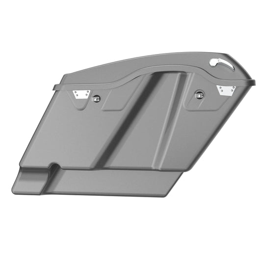 3.93'' STRETCHED SADDLEBAG BOTTOMS WITH LIDS FOR HARLEY DAVIDSON 2014+ TOURING - Mocardine