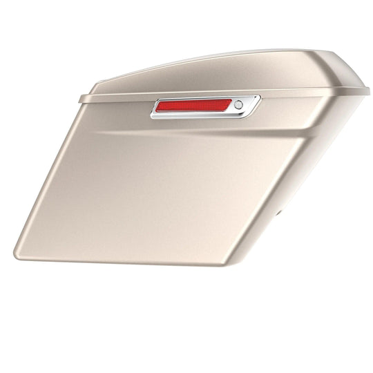 3.93'' STRETCHED SADDLEBAG BOTTOMS WITH LIDS FOR HARLEY DAVIDSON 2014+ TOURING - Mocardine