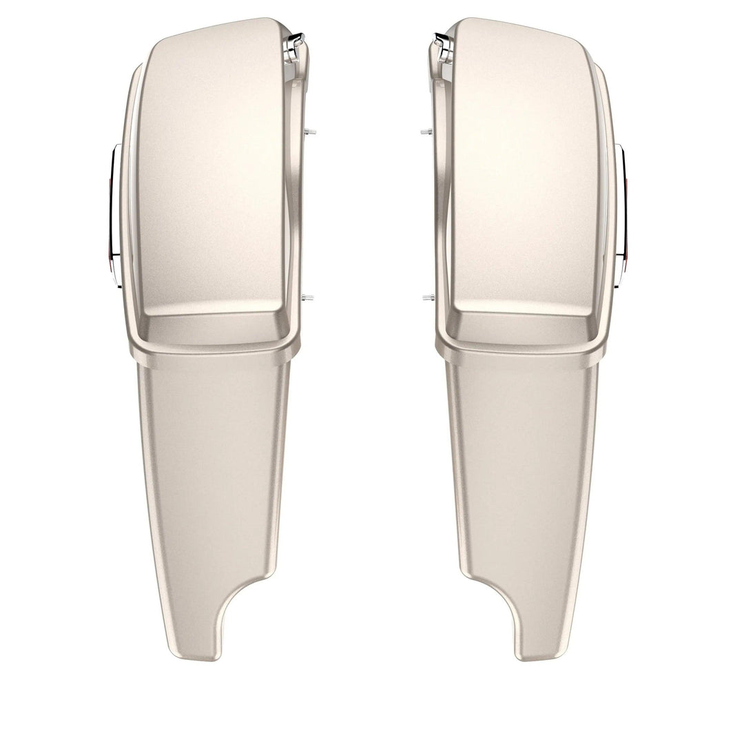 3.93'' STRETCHED SADDLEBAG BOTTOMS WITH LIDS FOR HARLEY DAVIDSON 2014+ TOURING - Mocardine