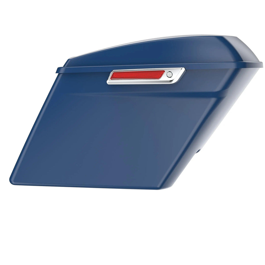 3.93'' STRETCHED SADDLEBAG BOTTOMS WITH LIDS FOR HARLEY DAVIDSON 2014+ TOURING - Mocardine