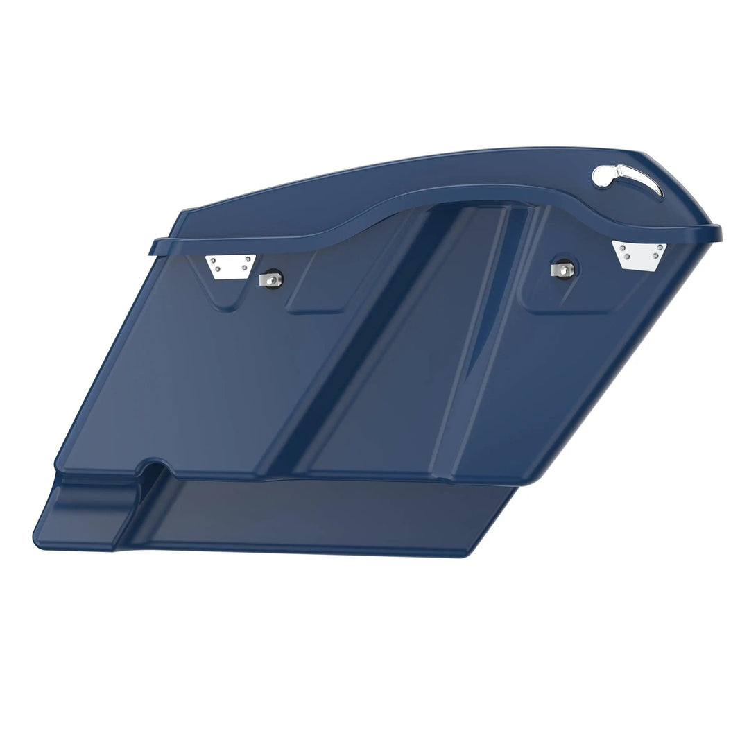 3.93'' STRETCHED SADDLEBAG BOTTOMS WITH LIDS FOR HARLEY DAVIDSON 2014+ TOURING - Mocardine