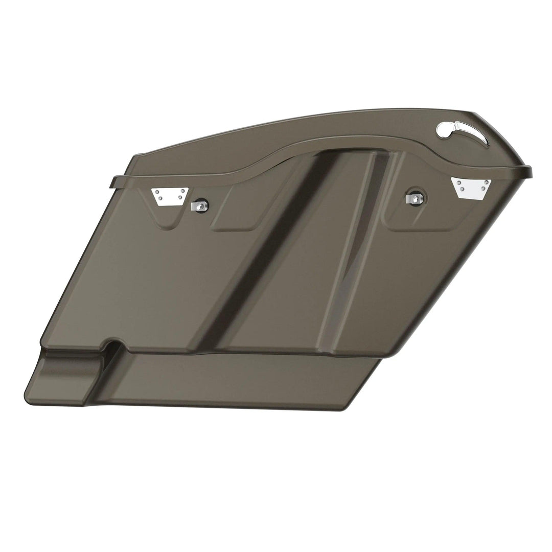 3.93'' STRETCHED SADDLEBAG BOTTOMS WITH LIDS FOR HARLEY DAVIDSON 2014+ TOURING - Mocardine