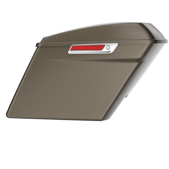 3.93'' STRETCHED SADDLEBAG BOTTOMS WITH LIDS FOR HARLEY DAVIDSON 2014+ TOURING - Mocardine