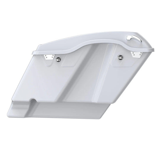 3.93'' STRETCHED SADDLEBAG BOTTOMS WITH LIDS FOR HARLEY DAVIDSON 2014+ TOURING - Mocardine