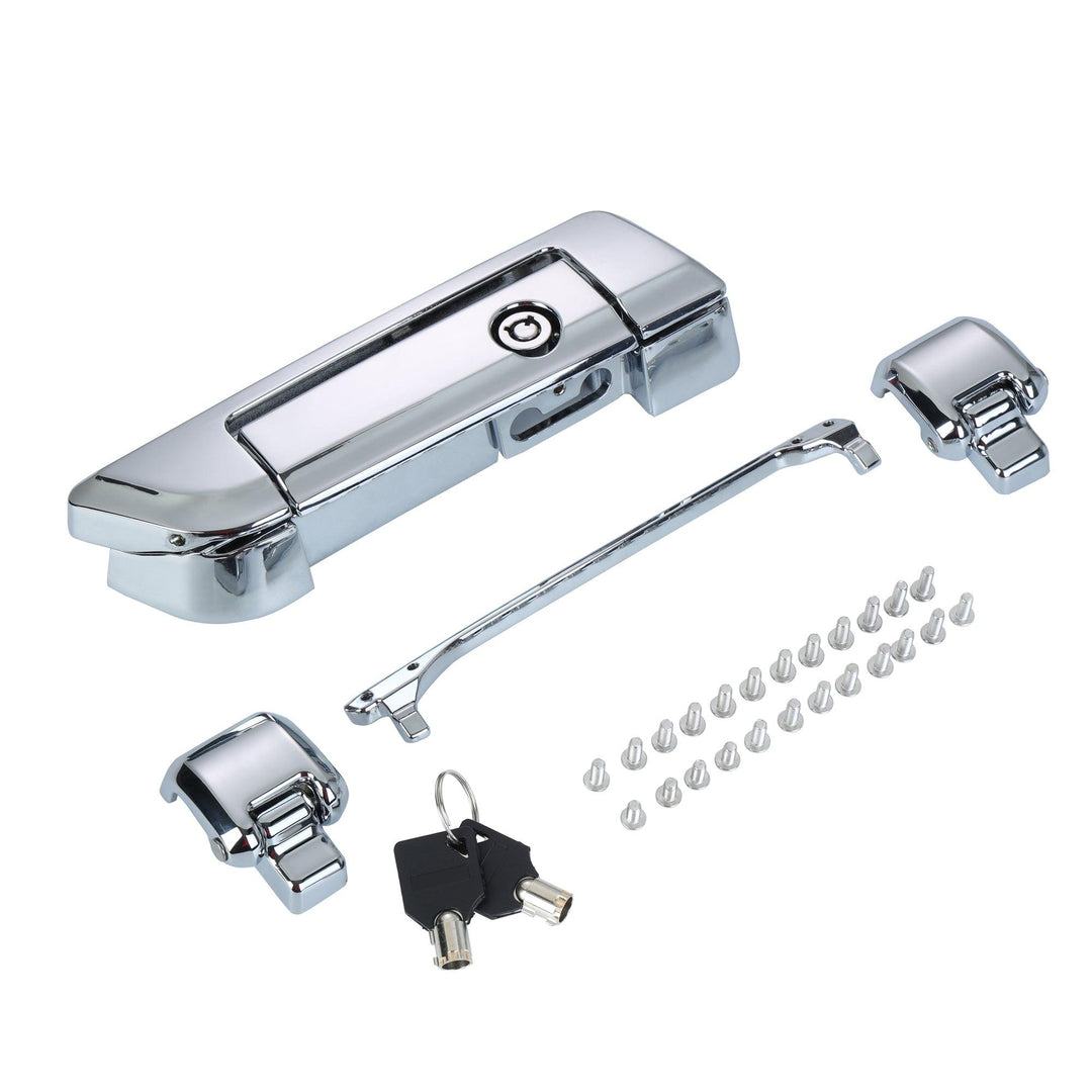 Tour Trunk Pack Latches and Hinges: Color-Matched Kit for Mocardine, Razor, Chopped, and King Tour Trunk Packs