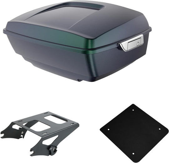 King Tour Trunk Pack, Tour Trunk Pack Latch, Metal Plate for Touring 2014-2023 Snake Venom