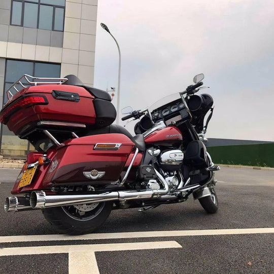 Tour Trunk Pack Latches and Hinges: Color-Matched Kit for Mocardine, Razor, Chopped, and King Tour Trunk Packs