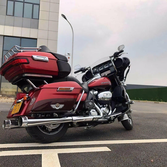 Tour Trunk Pack Latches and Hinges: Color-Matched Kit for Mocardine, Razor, Chopped, and King Tour Trunk Packs