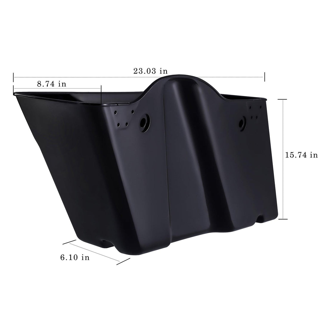 Color Matched Saddlebag Bottoms (Non-Stretched) for 1993-2013. Harley Touring