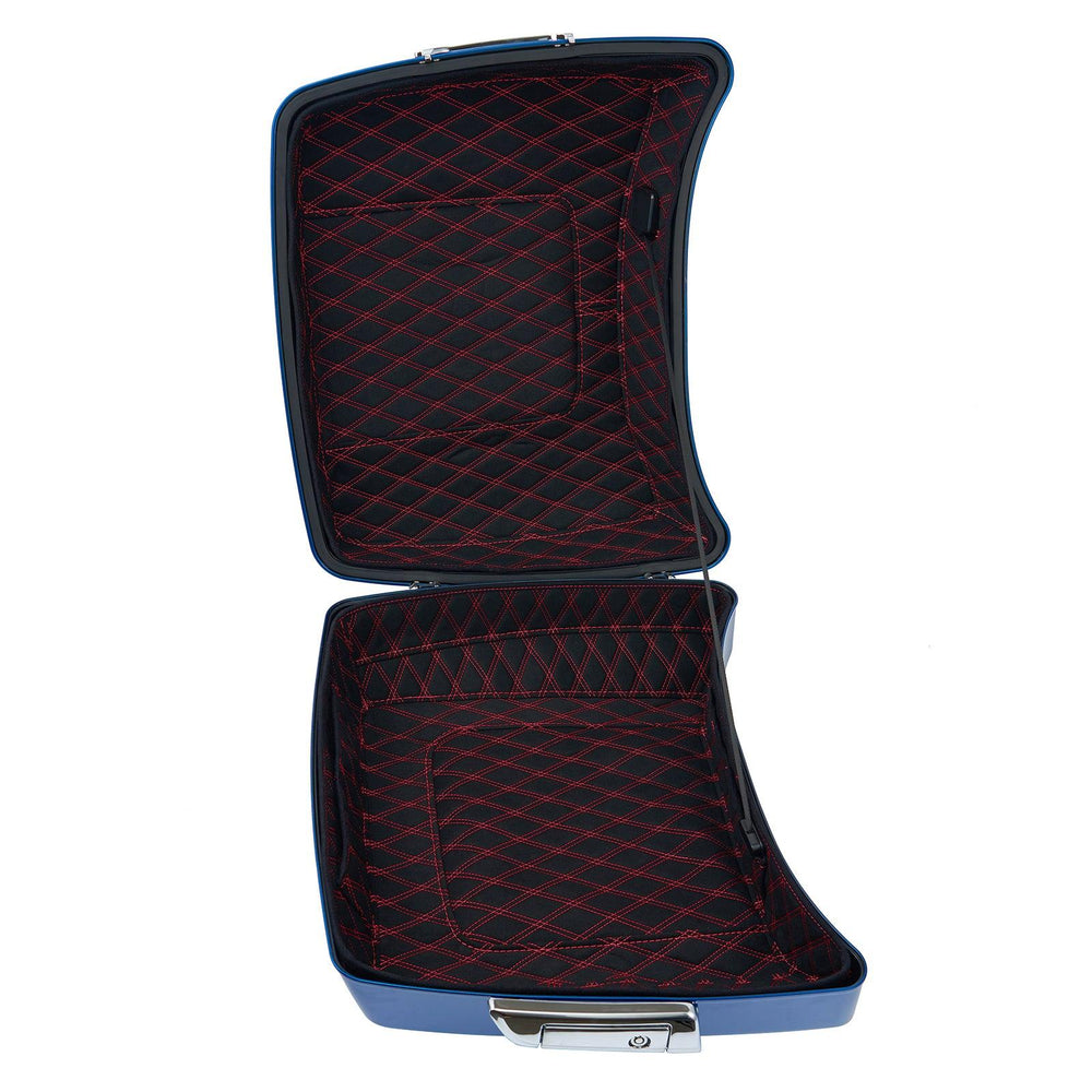 Tour Trunk Pack Liners Custom Stitching Liners Fit for 2014-2023 New Material More Abrasion-Resistant And Ductile Lozenge Pattern