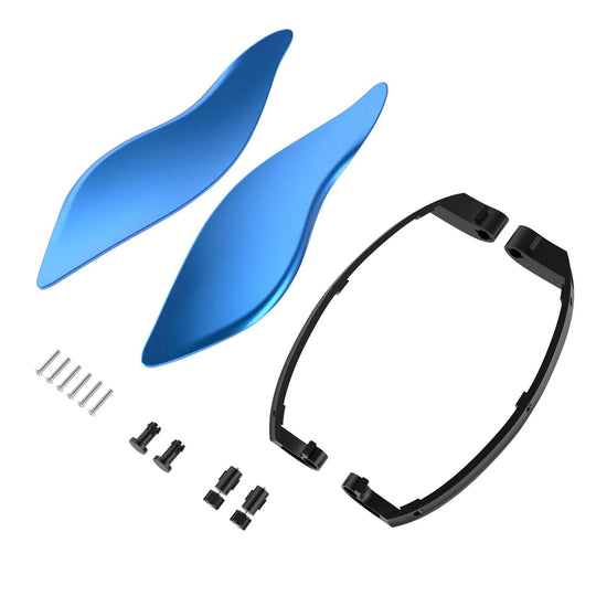 ADJUSTABLE FAIRING AIR DEFLECTORS FOR 2014-2023 HARLEY BATWING
