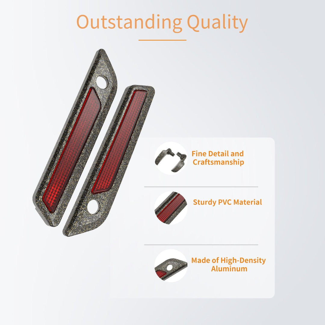 COLOR MATCHED SADDLEBAG LID LEVER & LATCH COVER SET KIT FOR 2014+ HARLEY TOURING - Mocardine