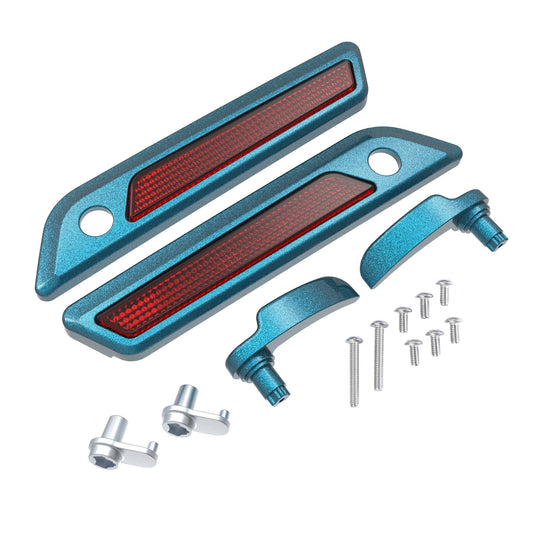 COLOR MATCHED SADDLEBAG LID LEVER & LATCH COVER SET KIT FOR 2014+ HARLEY TOURING - Mocardine