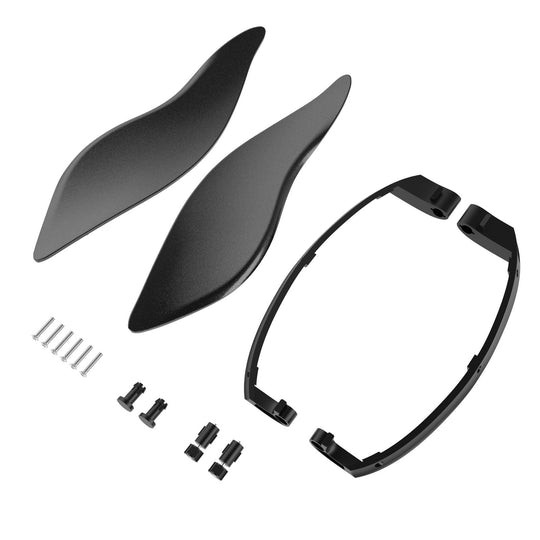 ADJUSTABLE FAIRING AIR DEFLECTORS FOR 2014-2023 HARLEY BATWING