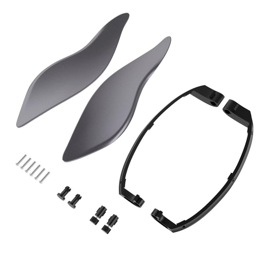 ADJUSTABLE FAIRING AIR DEFLECTORS FOR 2014-2023 HARLEY BATWING