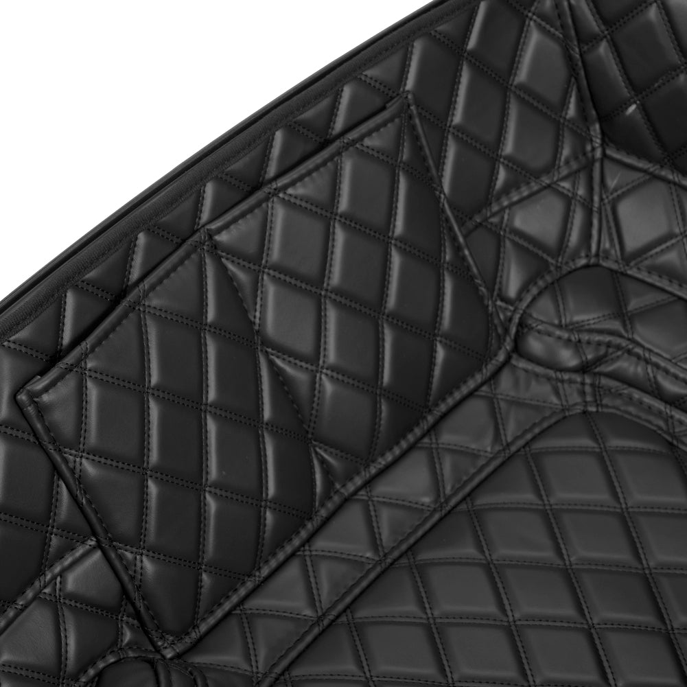 Tour Trunk Pack Organizer, Durable PU Leather Liner with 4 Pockets