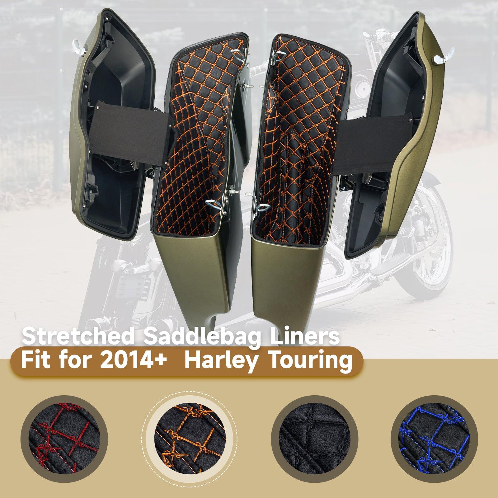 harley saddlebag carpet liners