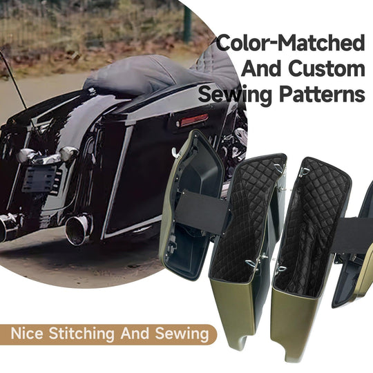 Saddlebag Liners Carpet Insert Fits for Harley ‘14-’23 - Mocardine