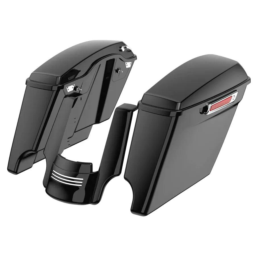 thumbnail image 2 of Harley Davidson Saddlebags XMT-MOTO 4" Saddlebag Extensions For Harley Touring Models (1994-2013) - Stretch Your Ride's Style Harley Saddlebags 2 of 14